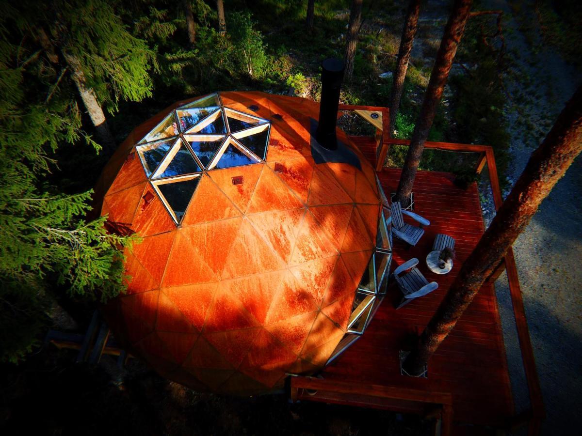 Treehouse Dome Hotell Vidnes Eksteriør bilde